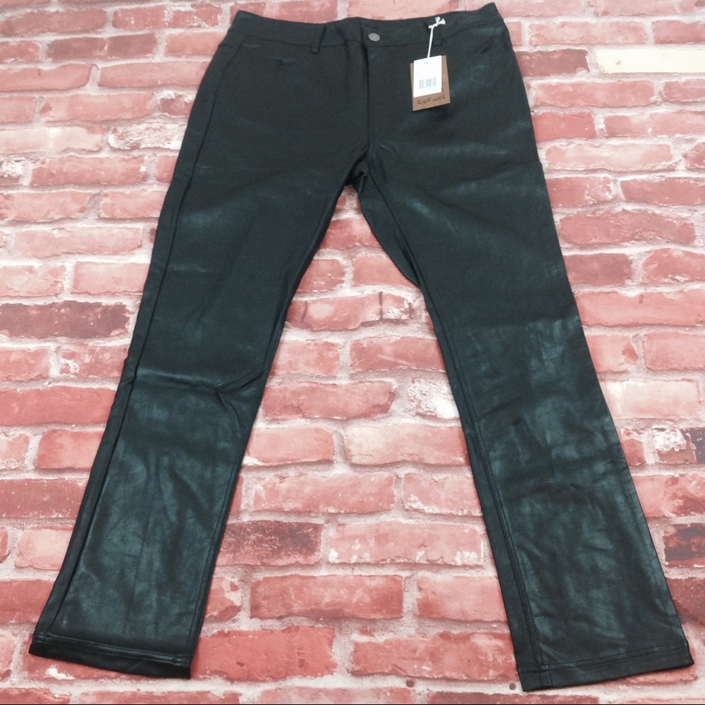 🎉2for$30 pants " Leather like" Size 38 - Picture 2 of 6